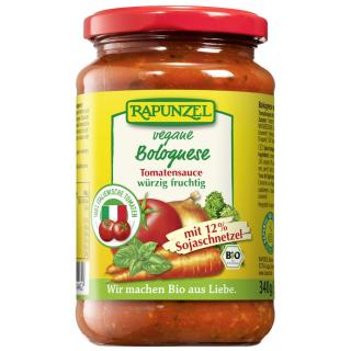 Vegane Bolognese mit Soja