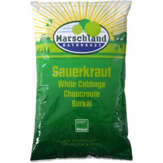 Sauerkraut im Folienbeutel