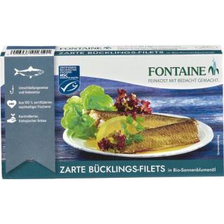 Bücklingsfilet in Bio-Sonnenblumenöl