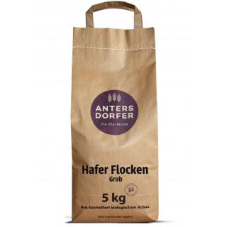 Haferflocken grob 5kg - VORBESTELLUNG