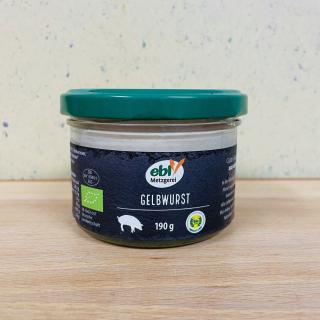 Gelbwurst im Glas