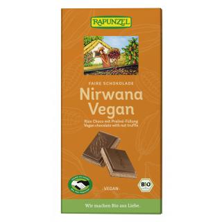 Nirwana vegane Schokolade mit Trüffelfüllung HIH