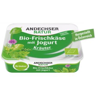Andechser Frischkäse KRÄUTER, MHD 27.08.